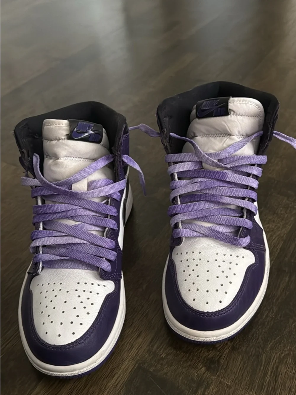 Mens Nike Air Jordan 1 Retro High OG Court Purple 2.0